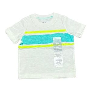 Carter’s Baby Boy Pocket Shirt New 3M